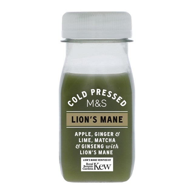 M&S Cold Pressed Lion's Mane Shot, UK version