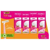 Bic Twin Lady women's disposable razors 15 pack - British product