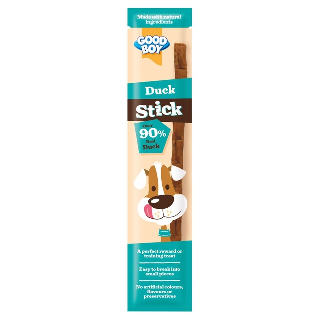 Good Boy duck stick dog treat 15g, UK version