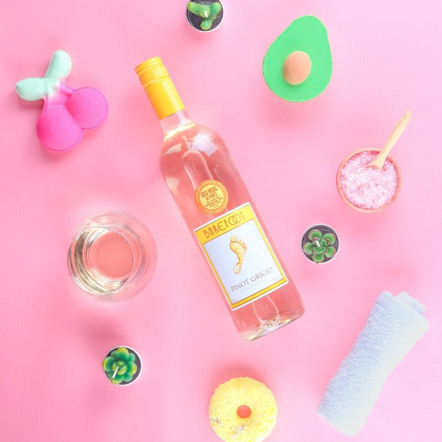 Barefoot Pinot Grigio white wine 75cl - British product