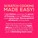 Ice Kitchen Thai Panang curry paste frozen (British brand)