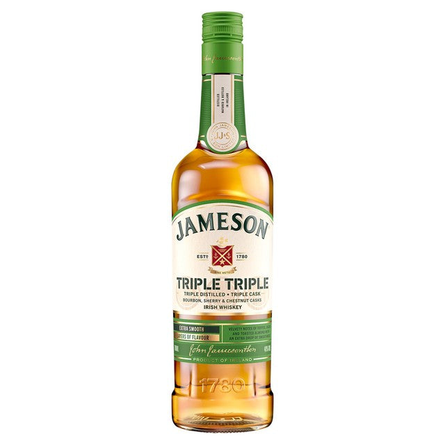 Jameson Triple Triple Irish whiskey 70cl, UK version