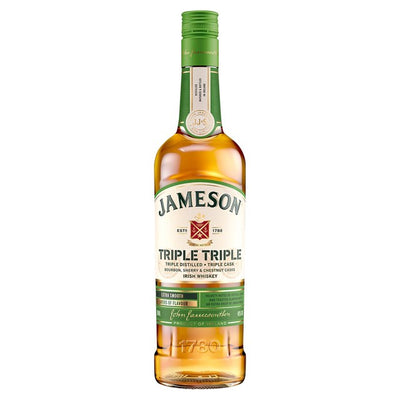 M&S Jameson Triple Triple Blended Irish Whiskey 70cl- Buy online at McGrocer