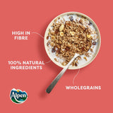 Alpen Original Muesli breakfast cereal bag, imported from the UK