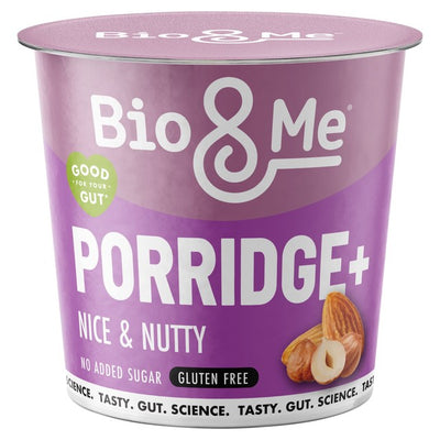 M&S Bio&Me Pot de Porridge Nice & Nutty Sans Gluten 58g- Acheter en ligne chez McGrocer