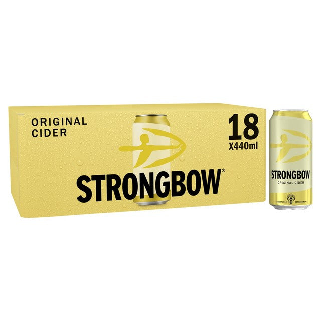 Strongbow Original cider 18 x 440ml (British brand)