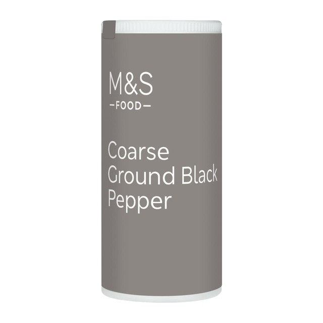 M&S coarse ground black pepper pot - British product