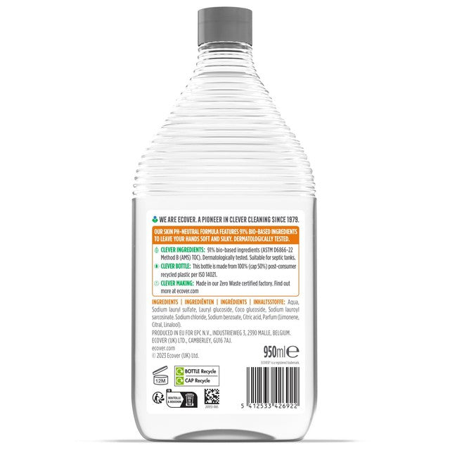 Ecover Citrus & Orange Blossom hand wash refill 950ml - British product
