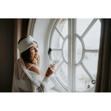 Silk Addict sleep mask Ivory (British brand)