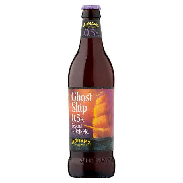 Adnams Ghost Ship 0.5% low alcohol beer 500ml, UK version