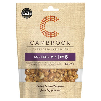 M&S Cambrook Cocktailblanding Nr. 6 Blandede Nøtter 140g - Kjøp online hos McGrocer