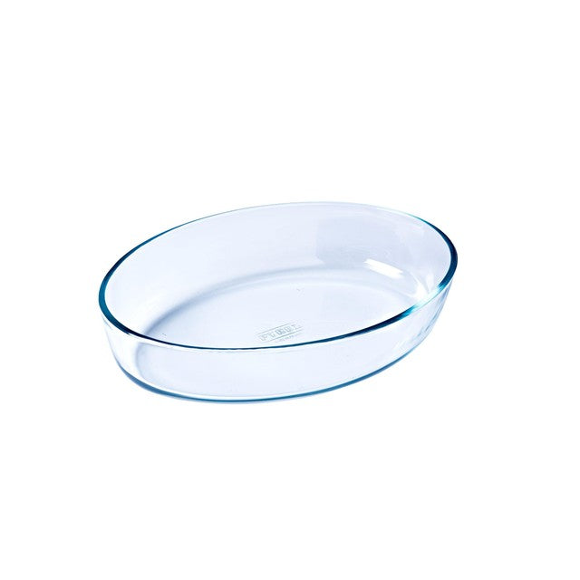 Pyrex oval air fryer dish 21x13cm, imported from the UK