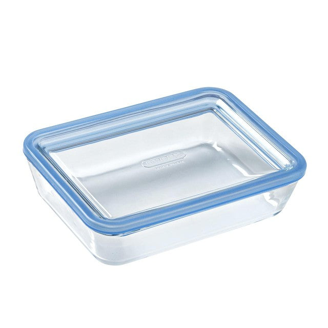 Pyrex Zero Plastic glass storage container 0.8L, imported from the UK