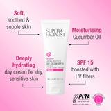Super Facialist Rose Hydrating Day Cream 75ml (British brand)