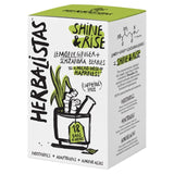 Herbalistas Shine Rise herbal tea with lemongrass, ginger, and schizandra, UK version