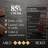 Lindt 85% dark chocolate bar 100g, UK version