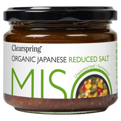 M&S Clearspring Organic Reduced Salt Miso Paste Unpasteurised 270g- Buy online at McGrocer