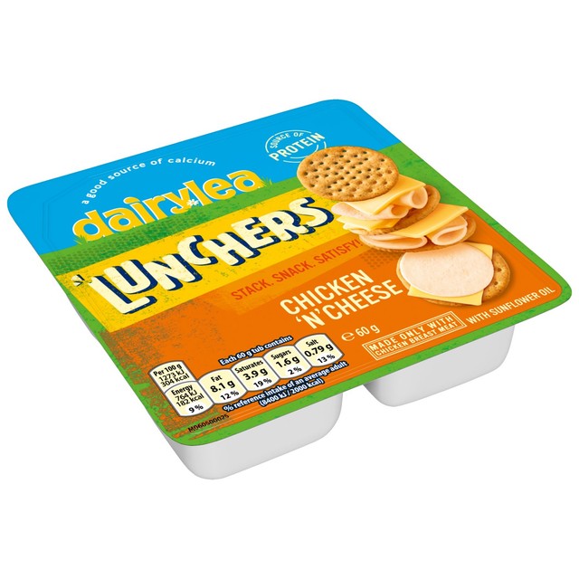 Dairylea chicken and cheese snack pack 60g - British product