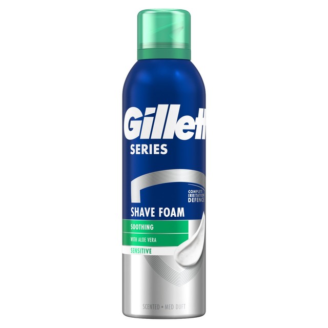 Gillette Shaving Foam Sensitive Skin 250ml, UK version
