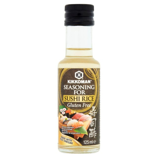 Kikkoman Gluten-Free Seasoned Sushi Rice Vinegar 125ml, UK version