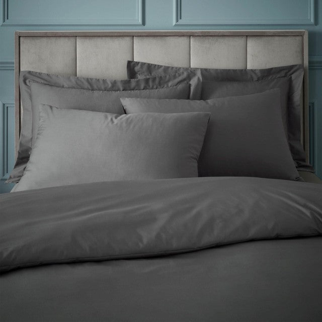 Turner Bianca double duvet set in charcoal - British product