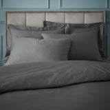 Turner Bianca double duvet set in charcoal - British product