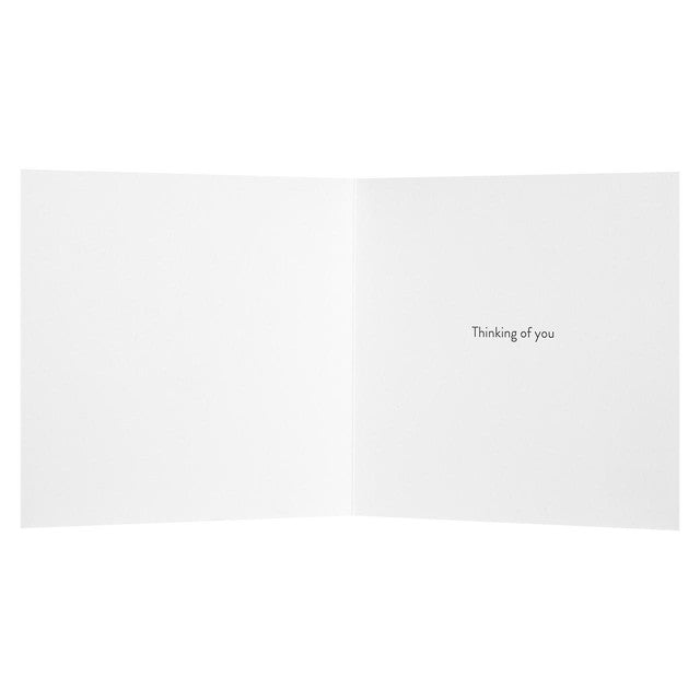 M&S sympathy card 15cm x 15cm, imported from the UK