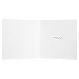 M&S sympathy card 15cm x 15cm, imported from the UK