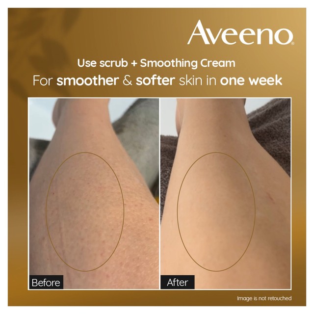 Aveeno Skin Renewal Gentle Body Scrub 200ml - British product