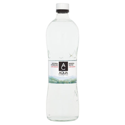 Aqua Carpatica Eau Minérale Naturelle Pétillante Sans Nitrate 6x750ml