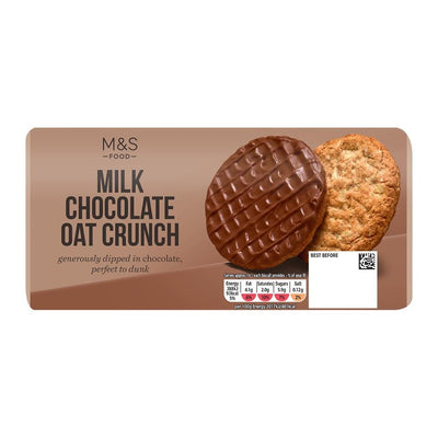 M&S M&S Sjokoladebelagte Havrekjeks 300g- Kjøp online hos McGrocer