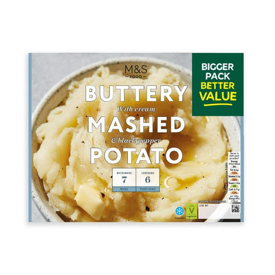 M&S Butterkartoffelbrei Familienpackung Beilage 850g