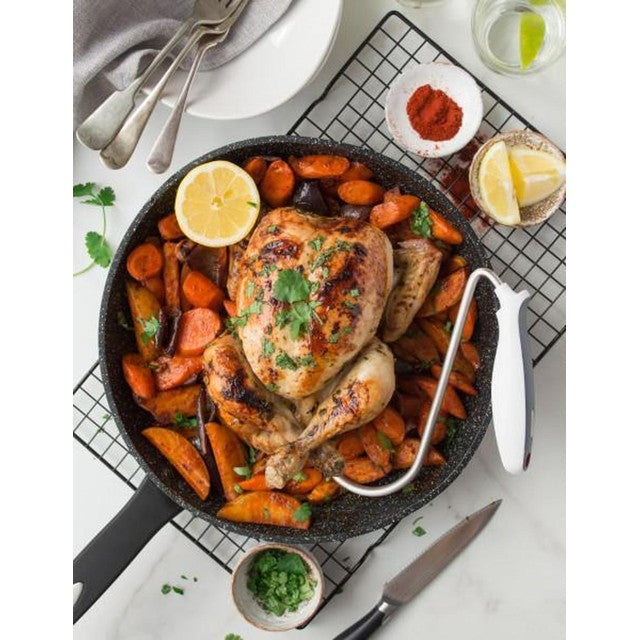 Zyliss 20cm and 28cm non-stick frying pan set (British brand)