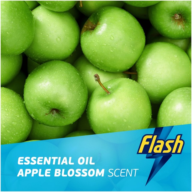 Flash Apple Blossom multipurpose floor cleaner liquid, UK version