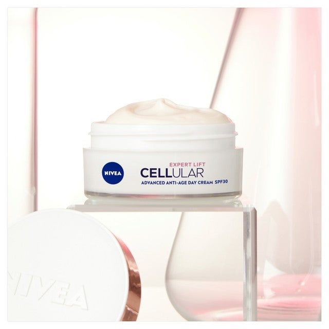 Nivea Hyaluron Anti-Wrinkle Day Cream 50ml, imported from the UK