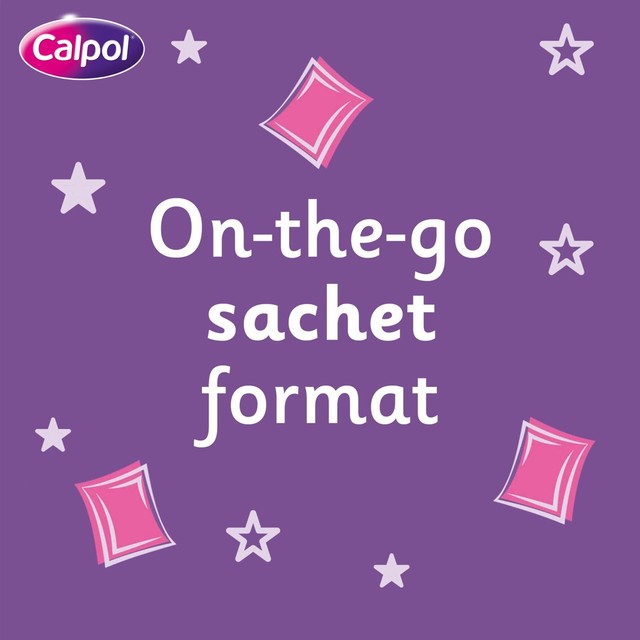 Calpol Infant Suspension Sachets Strawberry 2+ Months 12 Sachets - British product