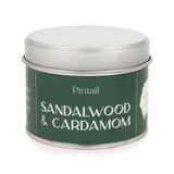 Pintail sandalwood and cardamom candle 225g, imported from the UK