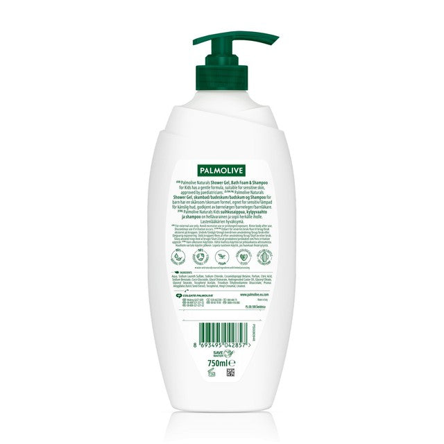 Palmolive bubble bath for kids 750ml, imported from the UK