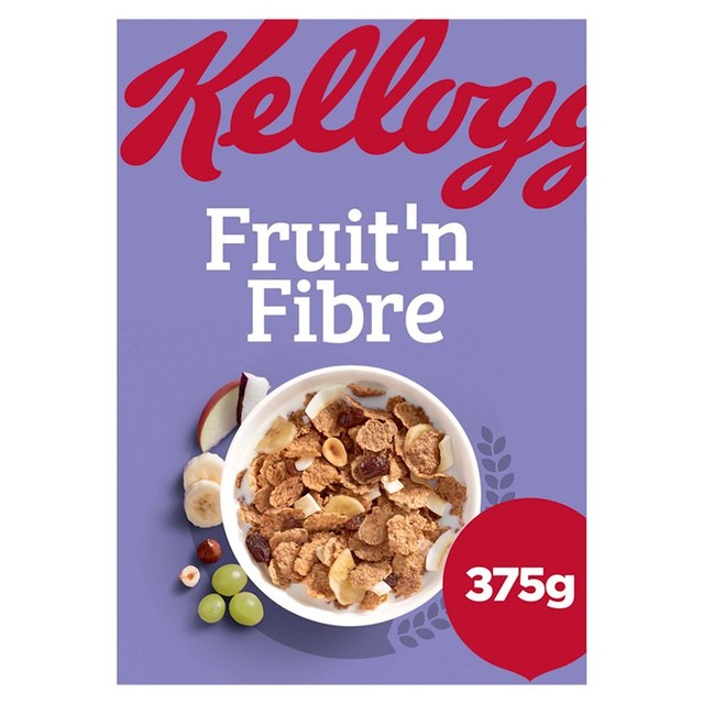 Kellogg's Fruit 'n Fibre cereal 375g, UK version