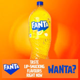 Fanta Lemon sparkling fruit drink 2L - British product