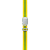 Go Travel yellow and green luggage strap, UK version