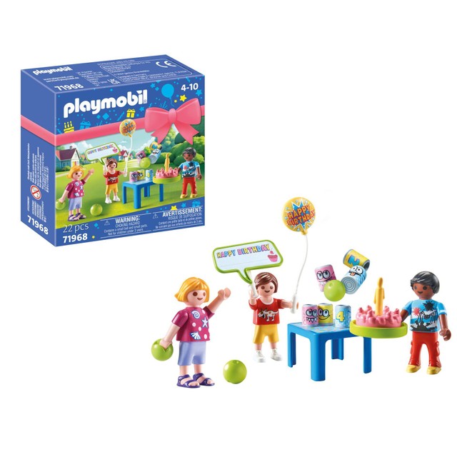 Playmobil Kids Birthday Party Gift Set, imported from the UK