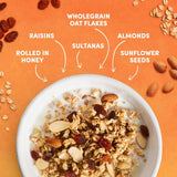Jordans Crunchy Oat Granola Raisin & Almond 750g, imported from the UK