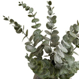 M&S artificial eucalyptus in ceramic pot, green, imported from the UK