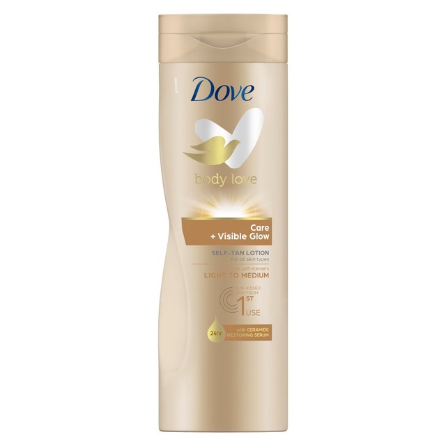 Dove self tan lotion fair to medium 400ml - British product