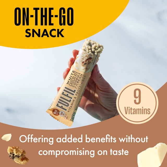 FULFIL cookies and cream protein bar 55g (British brand)