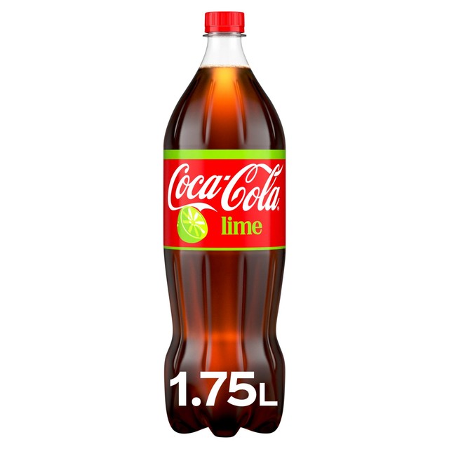 Coca-Cola Lime flavoured cola 1.75L - British product