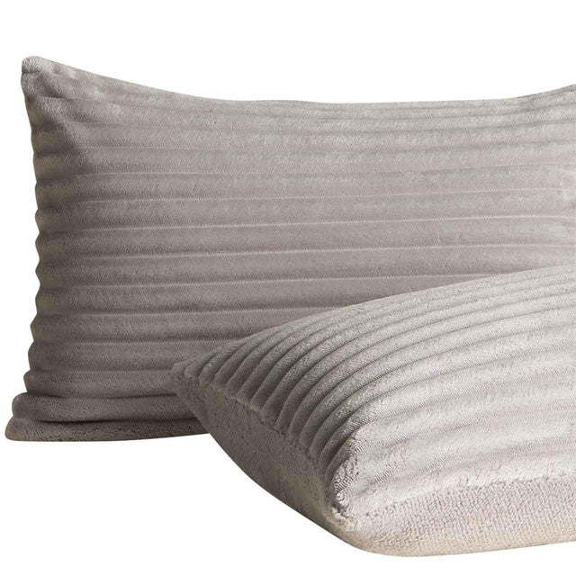 M&S cloud fleece super king bedset in grey (British brand)
