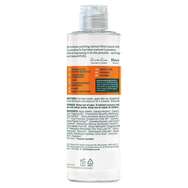 Faith in Nature grapefruit and orange hair conditioner 400ml - British product