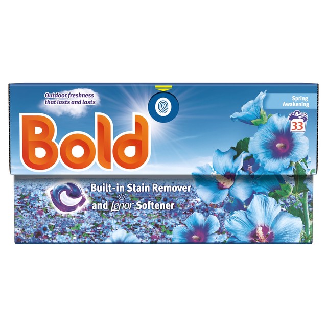 Bold washing capsules Spring Awakening 33 washes - British product